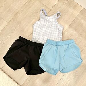 Stylish Gingham Tank and Shorts Set